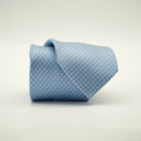 Light Blue with White Dots