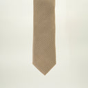 Beige with Brown Micro Dots