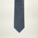 Light Blue with Navy Dots