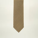 Yellow with Navy Micro Pattern